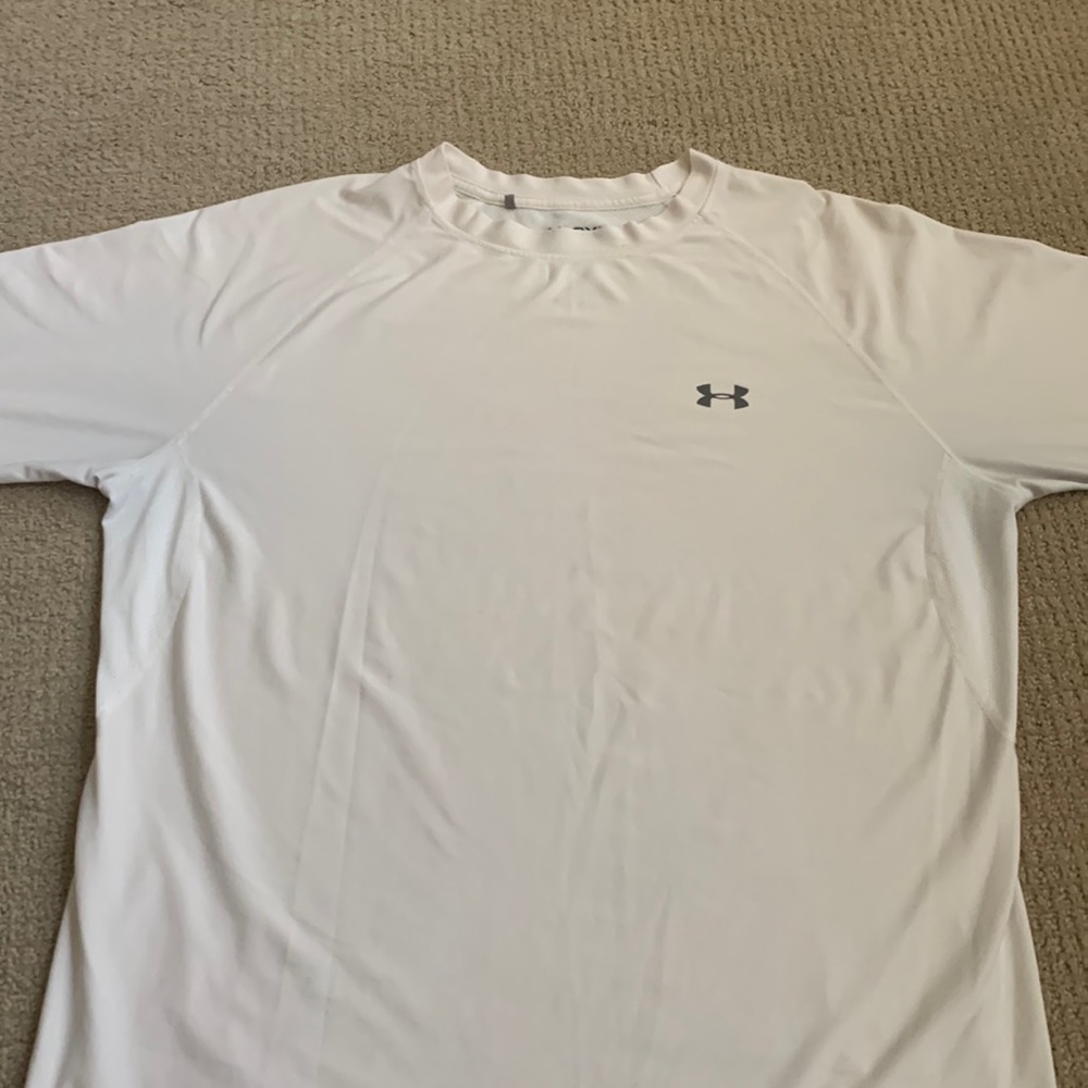 Under Armour Golf Men’s Heatgear. Fitted. 2XL. White